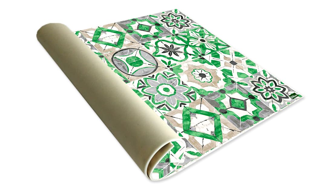 Vilber Tappeto In Vinile TANGER 44 – 155x200 Cm, Per Interni/Esterni, Facile Da Pulire