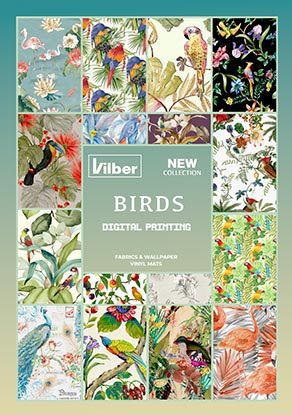 Birds Fabrics & Wallpapers Vinyl Mats