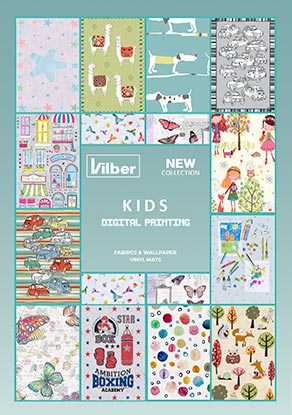 Kids fabrics & wallpapers vinyl mats